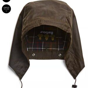 Waxed Barbour Hood